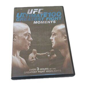 UFC: Ultimate 100 Greatest Fight Moments (DVD, 2010) Royce Gracie, Chuck Lidell